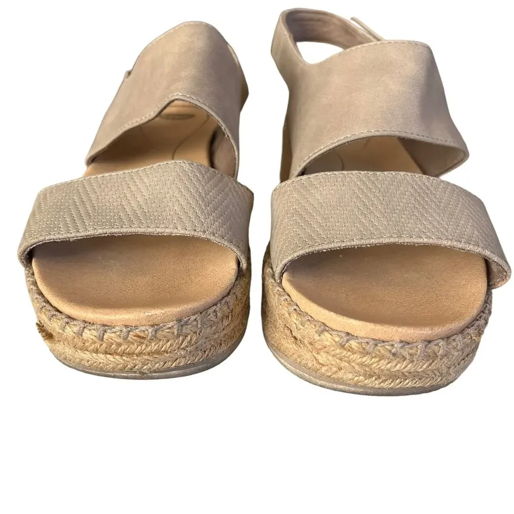 Dr. Scholl's Women's Cool Vibes Espadrille Wedge Sandals Size 7.5